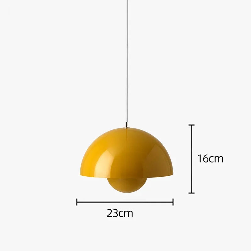 Severské LED závěsné světlo dánského designu polokruhové barevné závěsné svítidlo pro restauraci jídelnu kuchyňskou dekoraci závěsné osvětlení