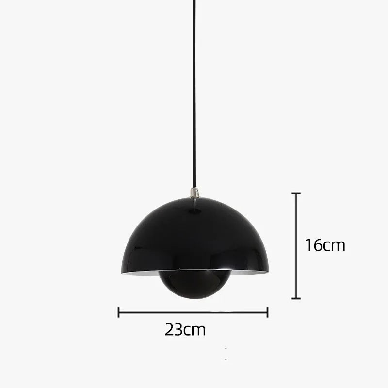 Severské LED závěsné světlo dánského designu polokruhové barevné závěsné svítidlo pro restauraci jídelnu kuchyňskou dekoraci závěsné osvětlení