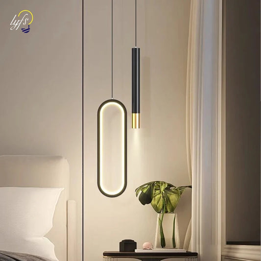 Severské LED závěsné světlo závěsné lampy interiérové osvětlení domácí noční stolek obývací pokoj jídelní stoly kuchyňská dekorace závěsná lampa