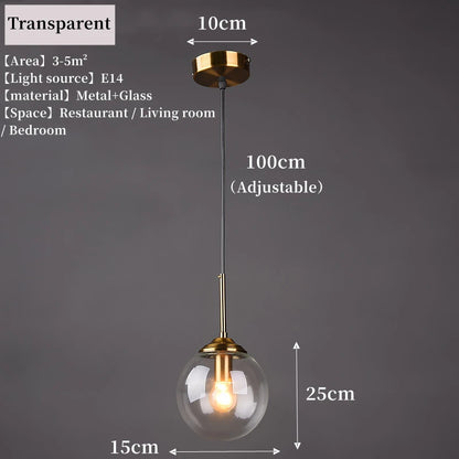 Moderní luxusní kovový lustr nordický kreativní LED skleněný závěsný lustr obývací pokoj jídelna noční stolek jednoduchý malý závěsný lustr