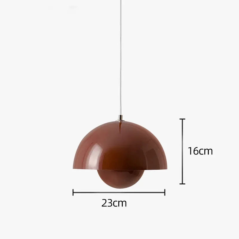 Severské LED závěsné světlo dánského designu polokruhové barevné závěsné svítidlo pro restauraci jídelnu kuchyňskou dekoraci závěsné osvětlení