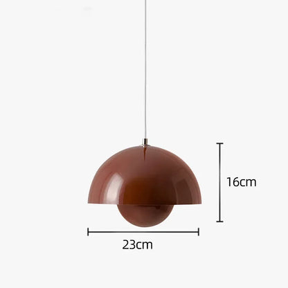 Severské LED závěsné světlo dánského designu polokruhové barevné závěsné svítidlo pro restauraci jídelnu kuchyňskou dekoraci závěsné osvětlení