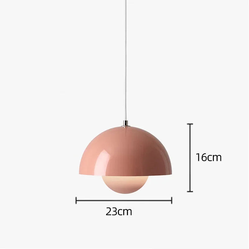 Severské LED závěsné světlo dánského designu polokruhové barevné závěsné svítidlo pro restauraci jídelnu kuchyňskou dekoraci závěsné osvětlení