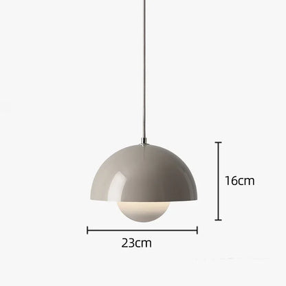 Severské LED závěsné světlo dánského designu polokruhové barevné závěsné svítidlo pro restauraci jídelnu kuchyňskou dekoraci závěsné osvětlení