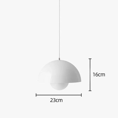 Severské LED závěsné světlo dánského designu polokruhové barevné závěsné svítidlo pro restauraci jídelnu kuchyňskou dekoraci závěsné osvětlení