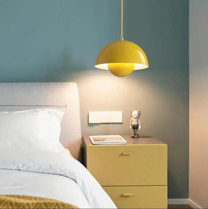 Severské LED závěsné světlo dánského designu polokruhové barevné závěsné svítidlo pro restauraci jídelnu kuchyňskou dekoraci závěsné osvětlení