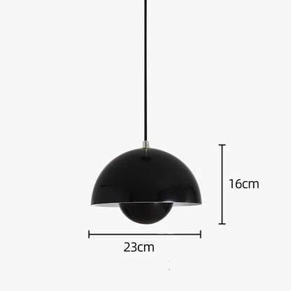 Severské LED závěsné světlo dánského designu polokruhové barevné závěsné svítidlo pro restauraci jídelnu kuchyňskou dekoraci závěsné osvětlení